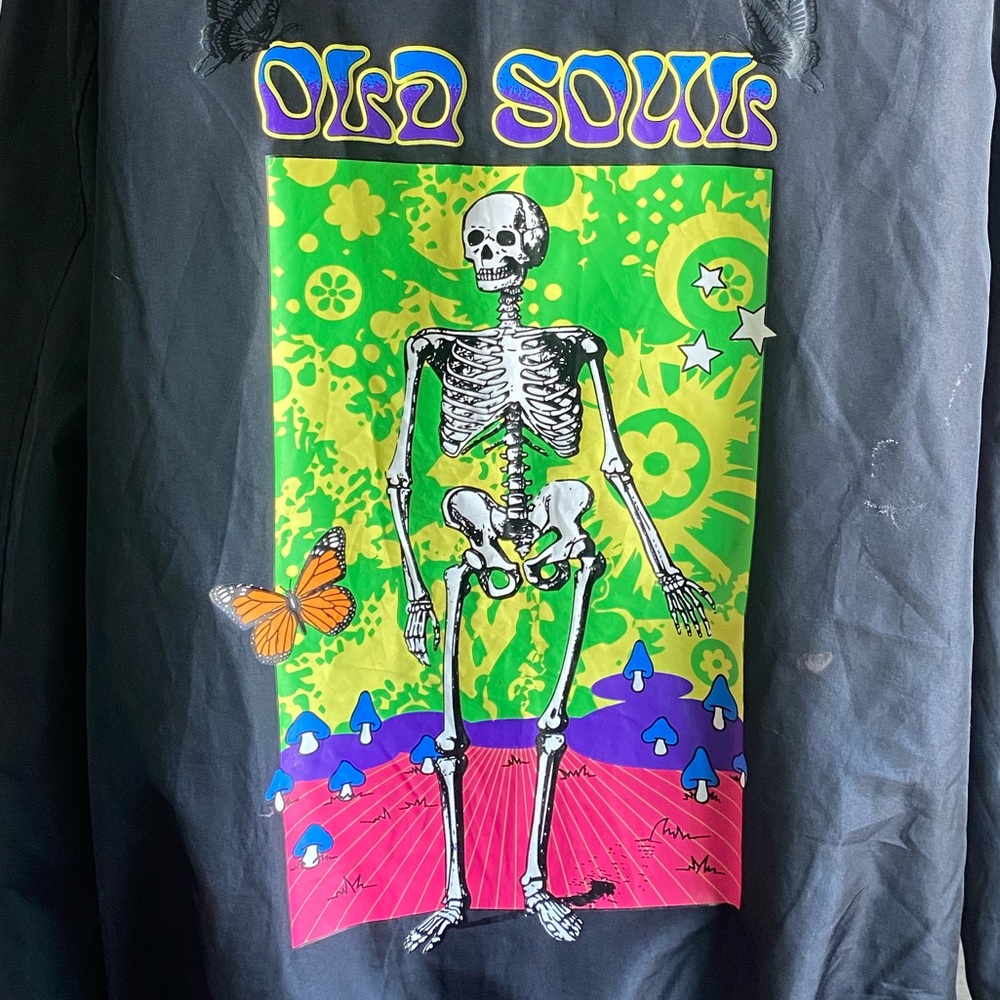 Skeleton lightweight jacket